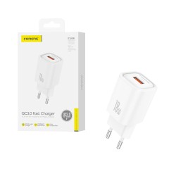 Adaptador Foneng EU68 USB-A 18W Branco